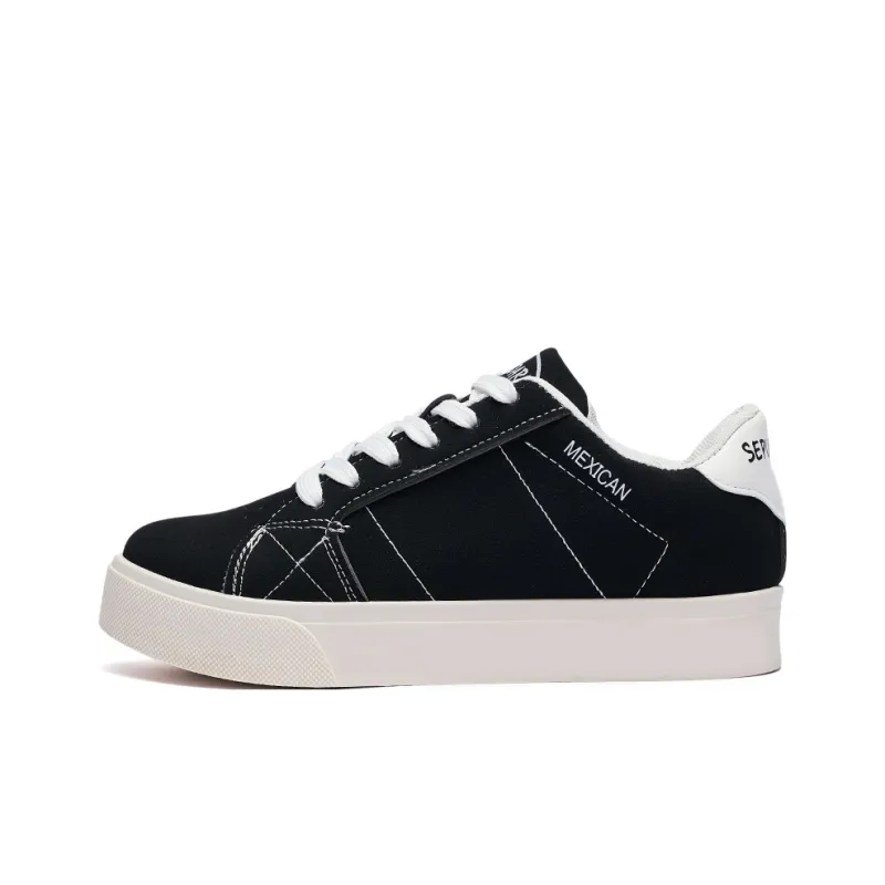 MEXICAN Abrasion Resistant Low Top Skateboard Shoes Women's-5