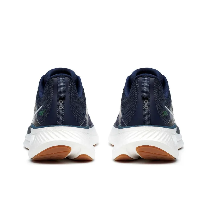 Saucony Anti Slip Wear Resistant Low Top Casual Running Shoes Men's Blue White-5