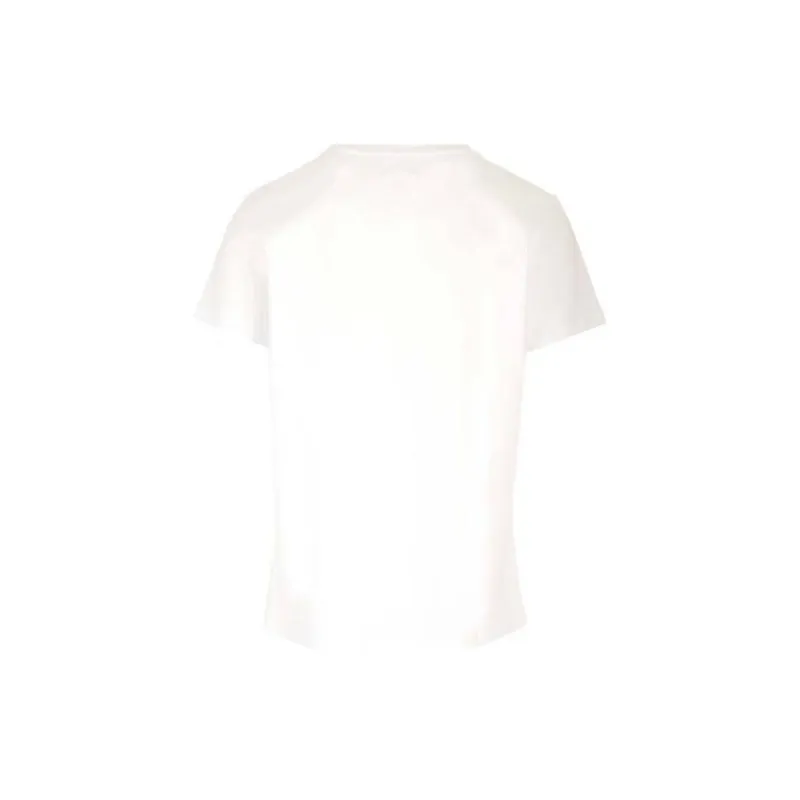 ISABEL MARANT ETOILE Zafferh Logo Embroidered Crewneck T Shirt-1