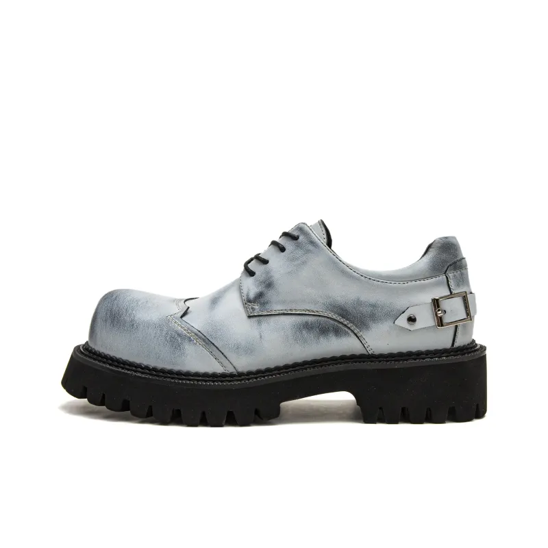 1997K Deconstructed Derby Leather Shoes Casual Shoes Unisex-5