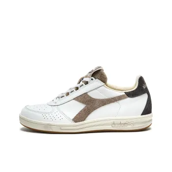 Diadora Heritage Anti Slip Wear Resistant Low Top Casual Shoes Men's White