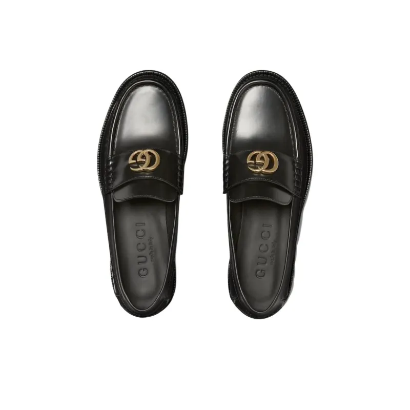 GUCCI Loafers Women's Black-3