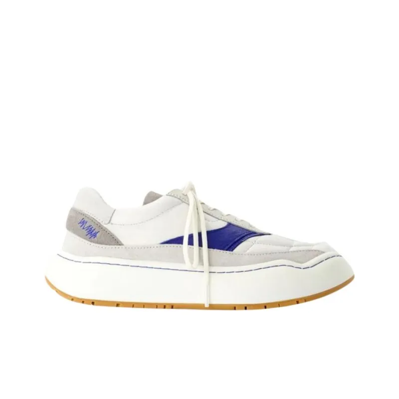 ADER ERROR Log Sneakers Slip Resistant Waterproof Low Top Casual Shoes Men's White-1