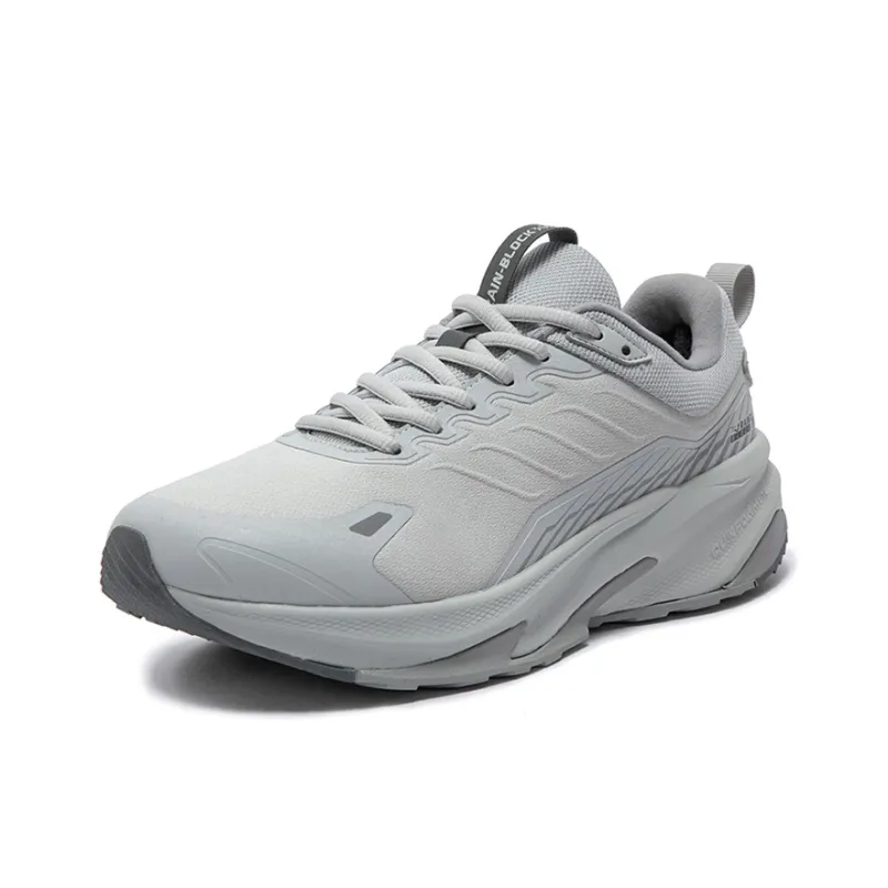 361° Mountain Rain Screens Cushioned Anti Slip And Wear Resistant Warm Low Top Casual Running Shoes Men's Photon Gray-1