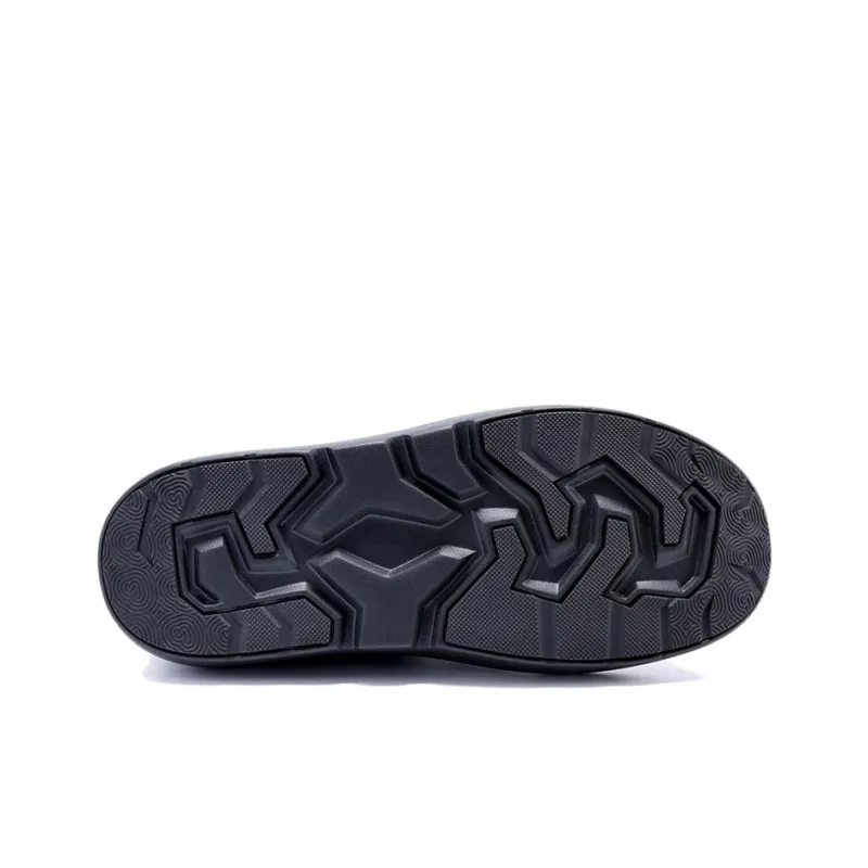 Satchi Cushioning Height Increasing Breathable Slip-Resistant Low-Top Skateboard Shoes Men's Black 5cm-5