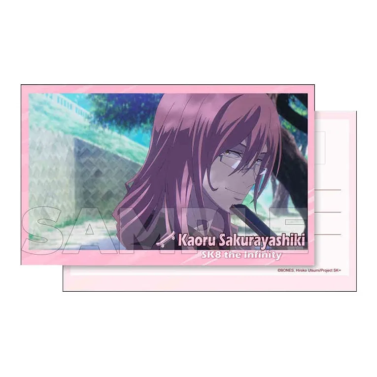 Xhdm SK8 The Infinity Screenshot Collection Xihu Wuli Chihori Rangan Shiyu Real Style Anime / Games Postcards-4