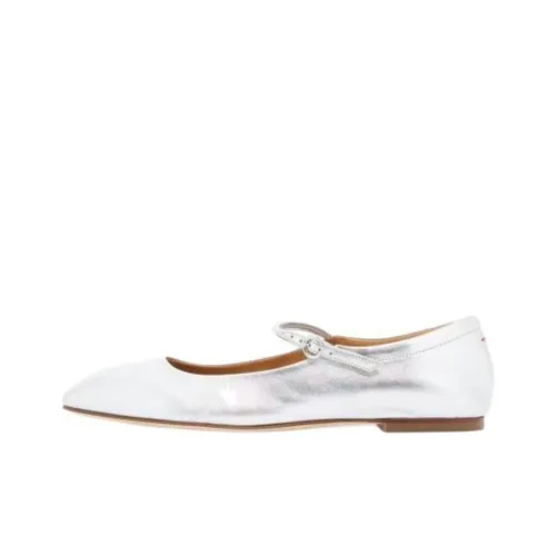 Aeyde Casual Single Shoes Women's Silver