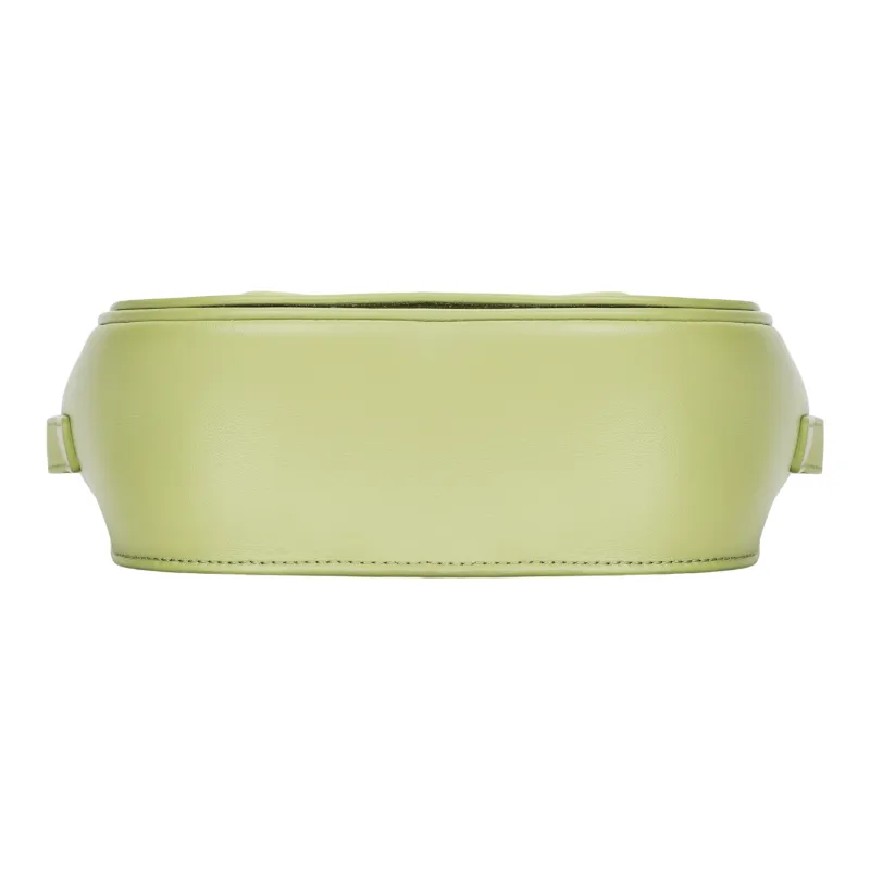 CELINE Triomphe Smooth Cow Leather Handbag Clutch Crossbody Bag Shoulder Bag Women's Light Grass Green-6