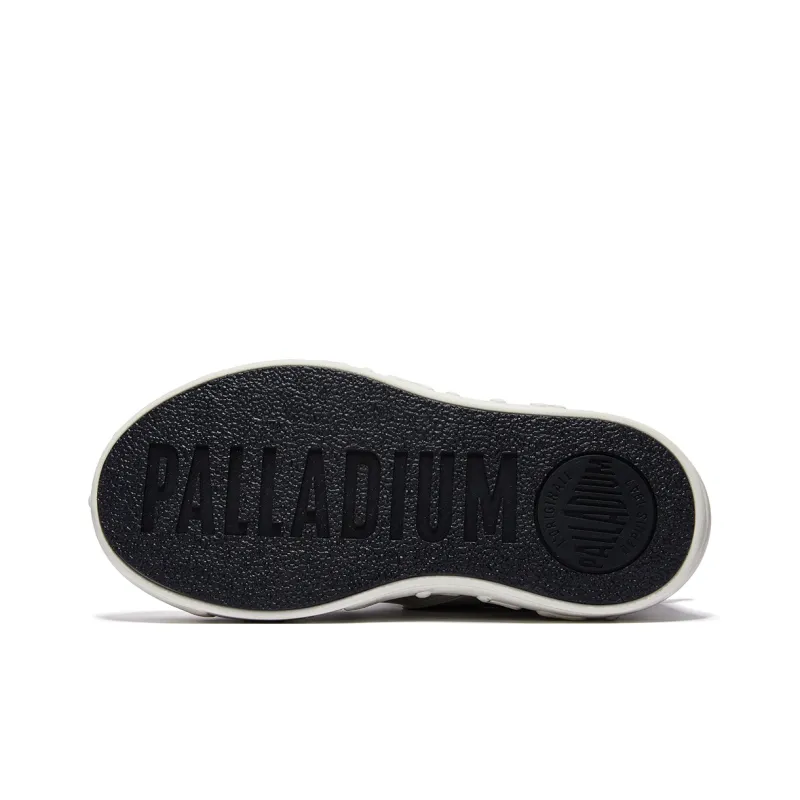 Palladium Abrasion Resistant Slip Resistant Low Top Skateboard Shoes Women's White-5