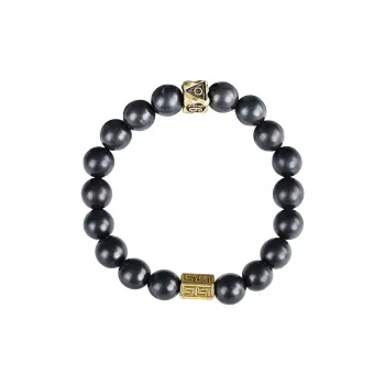Magic Circle Ebony Wooden Bracelets Men's