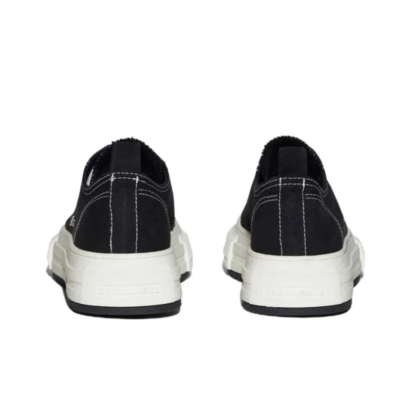 DSQUARED2 Flatform Sole Lace-up Sneakers-4