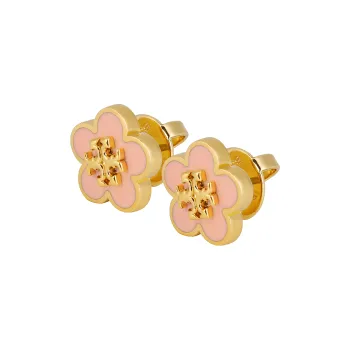 TORY BURCH Kira Flower Stud Earrings