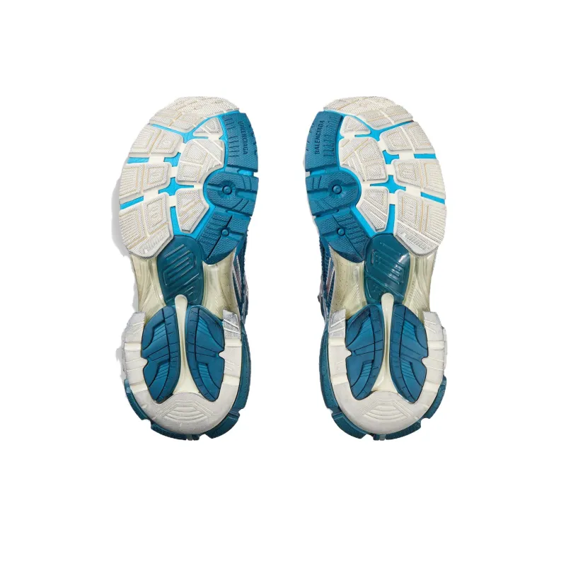 Balenciaga Runner Marathon Low-Top Casual Shoes Men's Blue-6