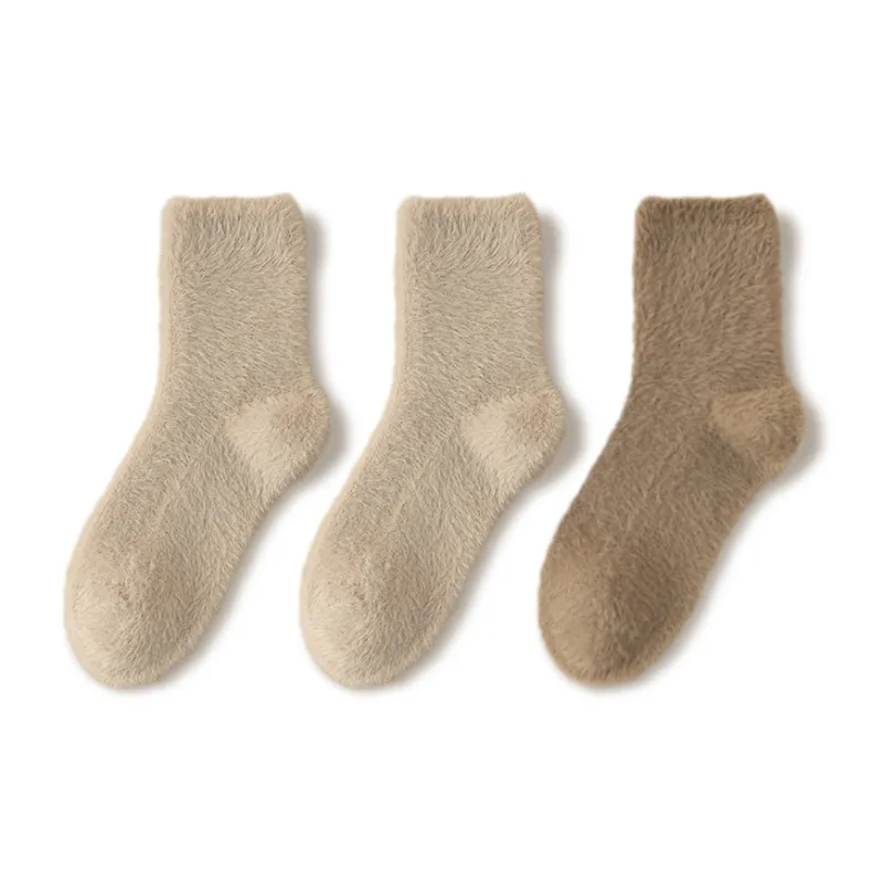 JIAZINI Mid Calf Socks Women's 3 Pack-22