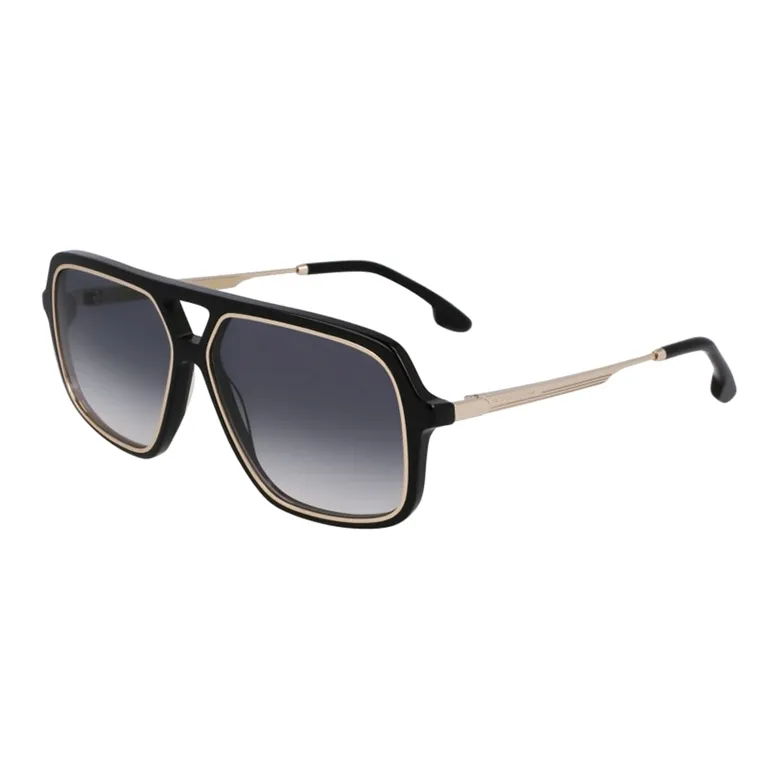 Victoria Beckham Double Bridge Aviator Frame Sunglasses-0