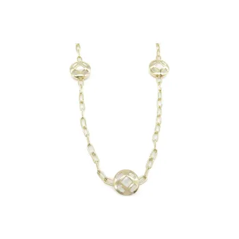 Cartier 2010s 18k Yellow Gold Pasha Shell Necklace