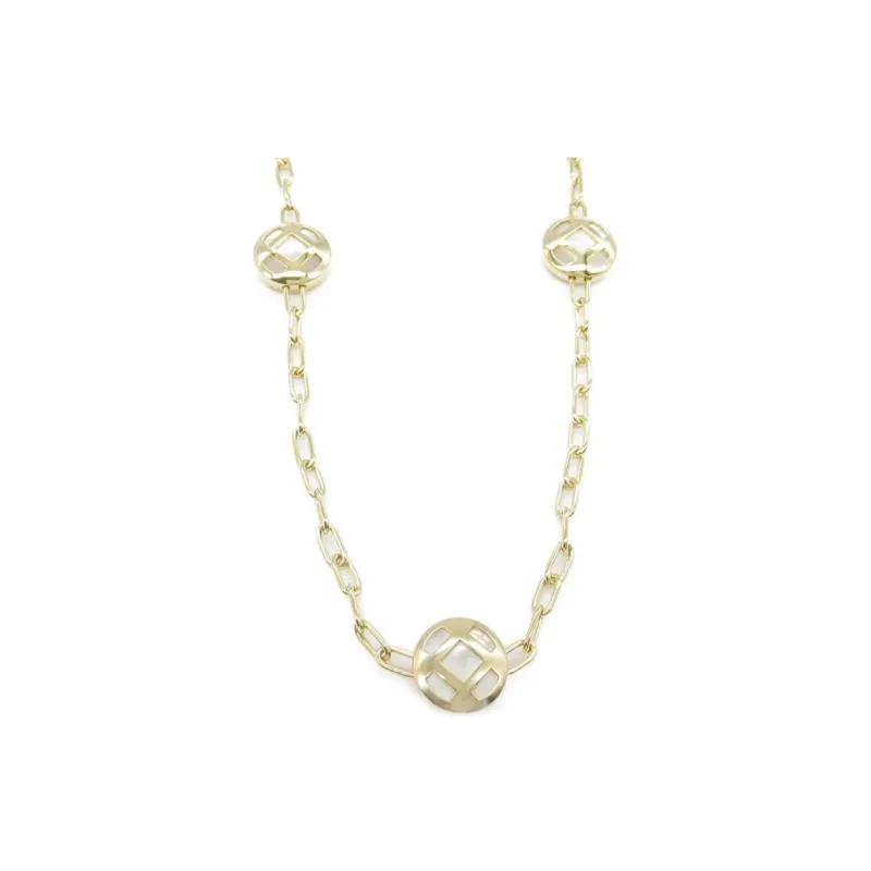 Cartier 2010s 18k Yellow Gold Pasha Shell Necklace-0