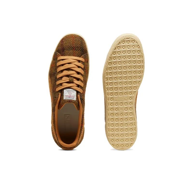 PUMA Clyde Harris Tweed Chamomile Caramel Latte-3