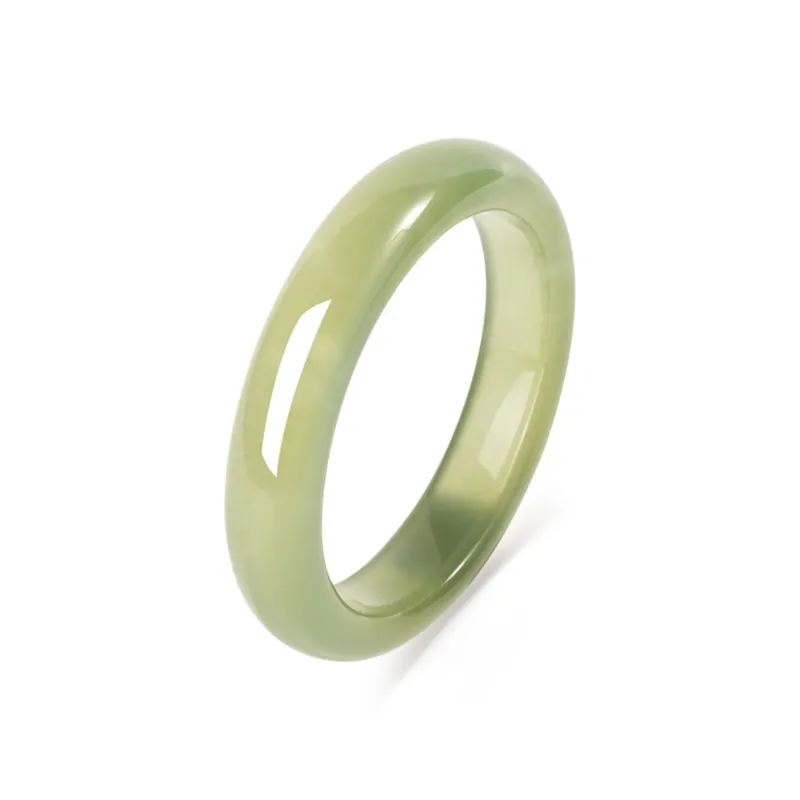 Tang Zhi Serpentine Jade Bangles Women's-3