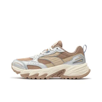 361° Floating Light Cushioning Slip Resistant Low Top Running Shoes Women's Umber Silver