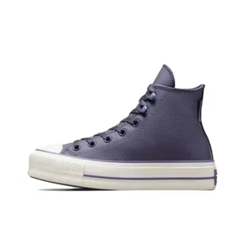Converse Women's Chuck Tayor All Star Lift Platform High 'Weatherized Leather Lavender Ash' Women's