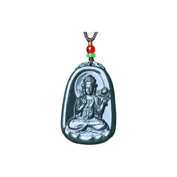 Jing Ruyu Necklaces Green Jade Unisex
