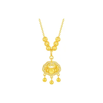 CHOW TAI SENG S925 Silver Necklaces Women's