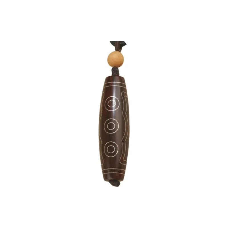 Kai Zhen Rosewood Precious Wood Pendants Unisex-11