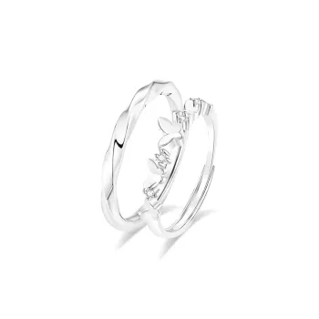 D.K.X S999 Fine Silver Rings Unisex