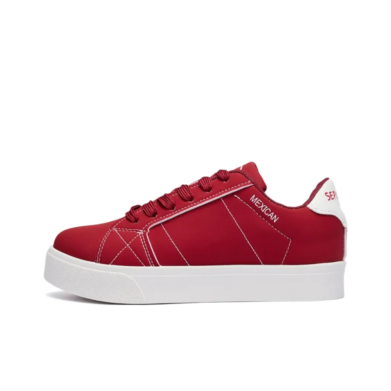 MEXICAN Abrasion Resistant Low Top Skateboard Shoes Women's-10