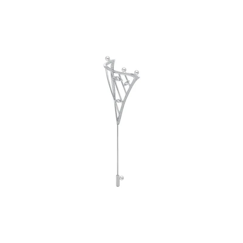 BABYBEI 925 Sterling Silver Brooches Women's-0