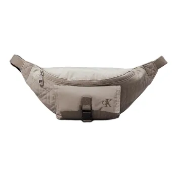 CALVIN KLEIN Recycled Polyester Sling Bag Fanny Pack Men's Dried Sage