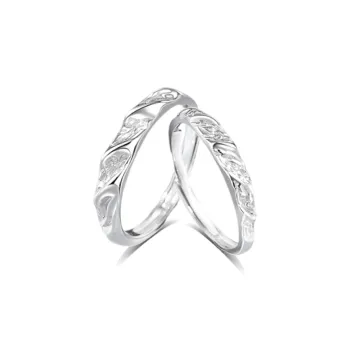 Seven Seven Silver Jewelry S999 Fine Silver Rings Unisex