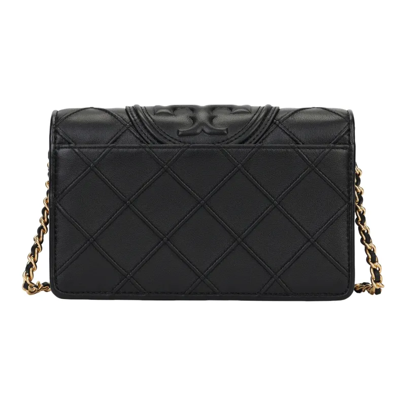TORY BURCH Fleming Chain Wallet Black-2