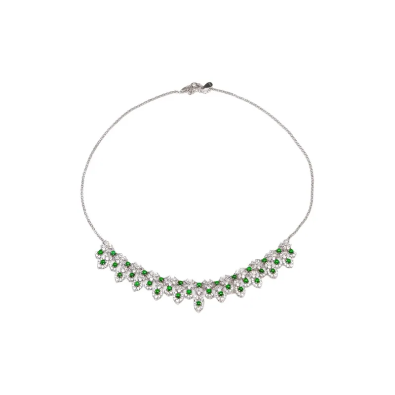 KALAIYIN Ice Glutinous Jadeite Necklaces Women's-0
