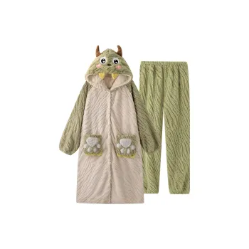 OUSHIBO Pajama Set Women's Green