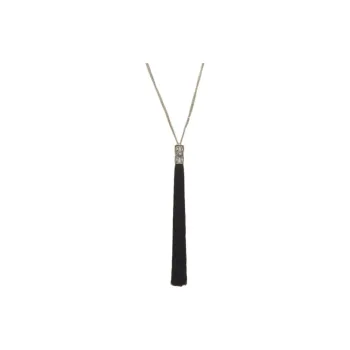 SAINT LAURENT Canvas Necklaces Men's Black