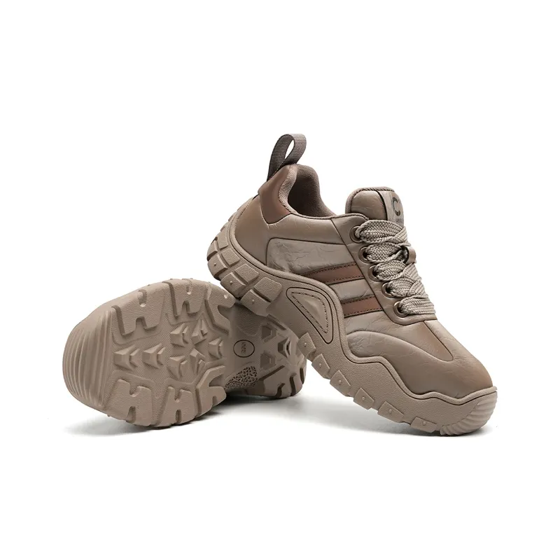 C°BANNER Support Low Top Brother Shoes Women's Coffee-3
