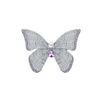 BABYBEI 925 Sterling Silver Brooches Women's