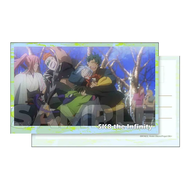 Xhdm SK8 The Infinity Screenshot Collection Xihu Wuli Chihori Rangan Shiyu Real Style Anime / Games Postcards-10