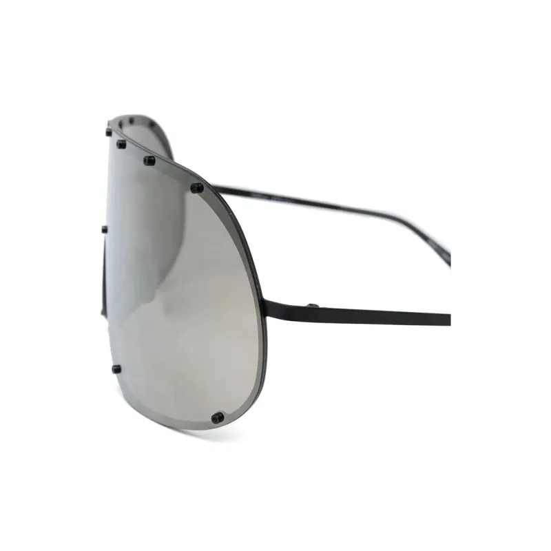 RICK OWENS Oversize Mask Sunglasses-2