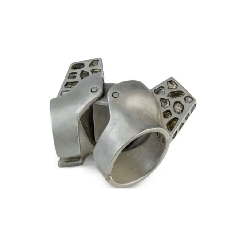 Parts Of Four X Fangophilia Joint Mohawk Ring-1