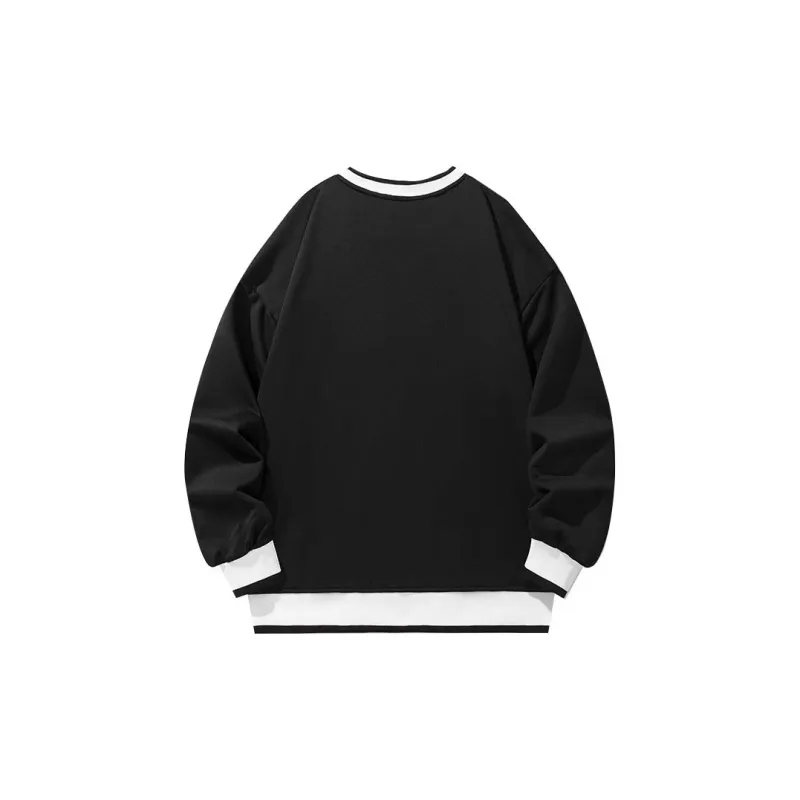 BaiYuan Trousers Sweatshirt Unisex Black-1