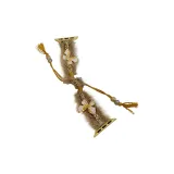Plush Woven Drawstring[Brown Butterfly]