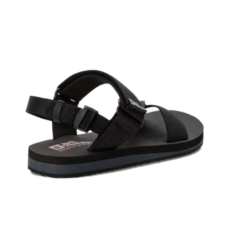 Jack Wolfskin Beach Sandals Women's Black-3