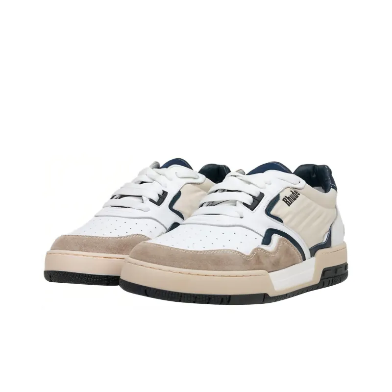 RHUDE Racing Sneaker 'White Navy'-1