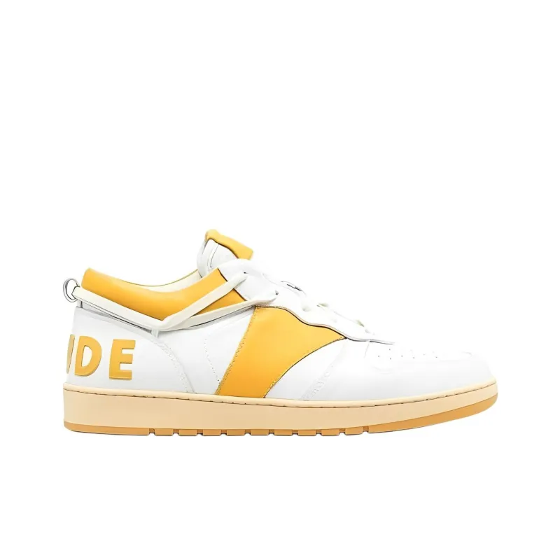RHUDE Embroidered-logo Low-top Sneakers-1