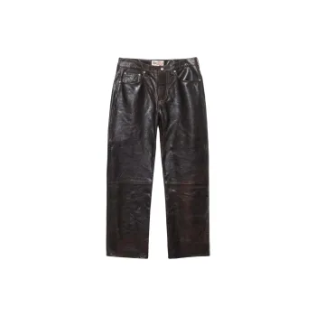 Stussy leather pants - POIZON