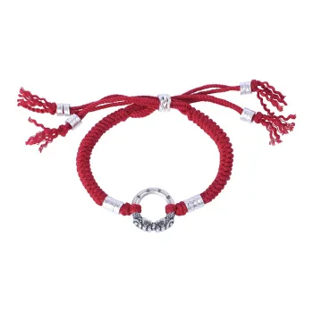 JINLUWANG Foot Silver 990 Bracelets Women's