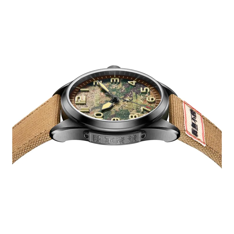 Sea Gull Ocean Automatic Mechanical Movement Nylon Strap Watch Men's Watches Green Dial-2